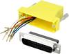 Adapter D-Sub encitech 2112-0151-13 złącze męskie D-SUB 25-pin - złącze żeńskie RJ45 8p8c