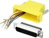 Adapter D-Sub encitech 2112-0151-11 złącze męskie D-SUB 9-pin - złącze żeńskie RJ45 8p8c