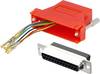 Adapter D-Sub encitech 2112-0131-01 złącze żeńskie D-SUB 9-pin - złącze żeńskie RJ45 8p8c