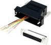 Adapter D-Sub encitech 2112-0101-01 złącze żeńskie D-SUB 9-pin - złącze żeńskie RJ45 8p8c