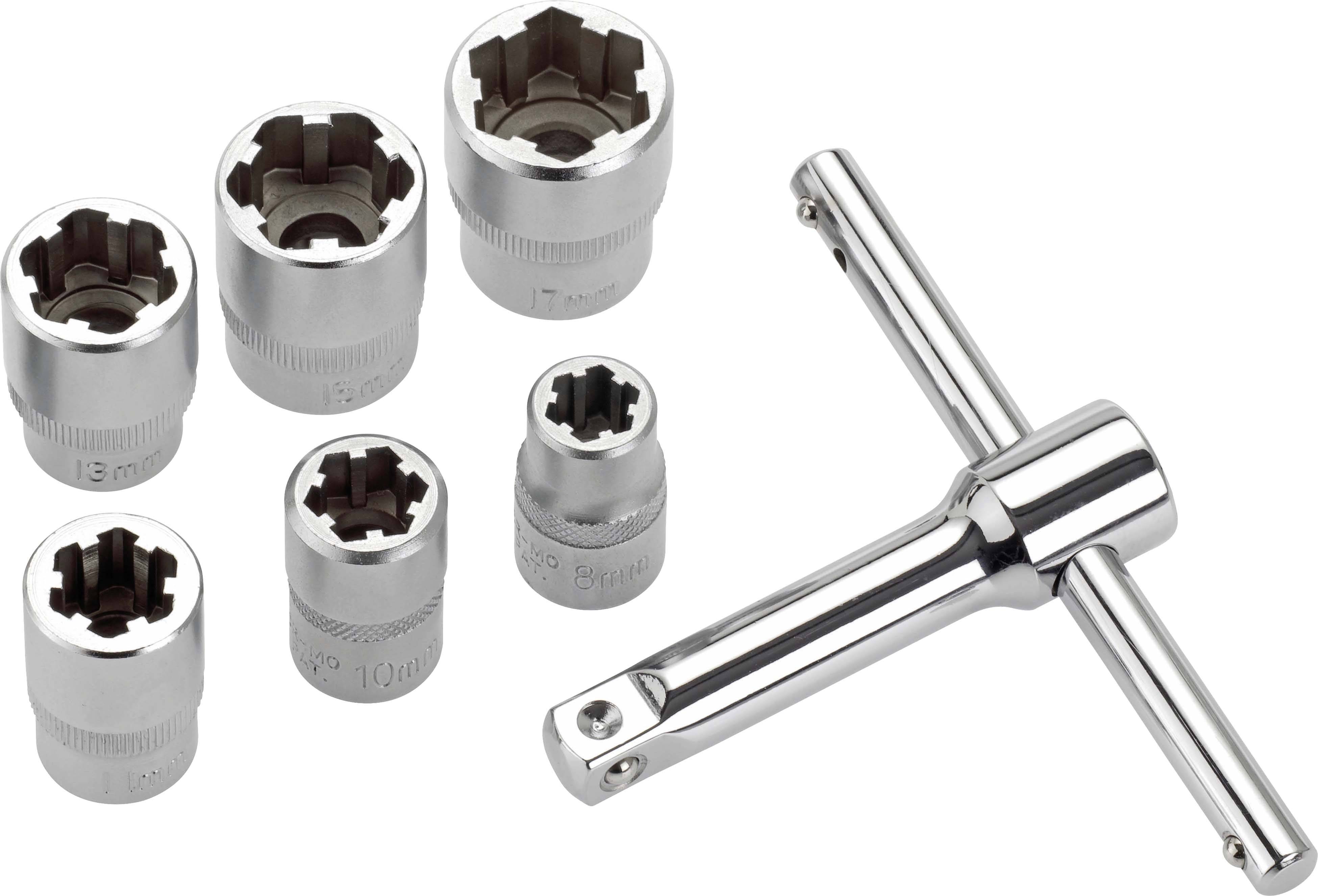 Набір торцевих ключів Cimco Steckschlüssel-Satz SPEZIAL, 7 шт. 113160