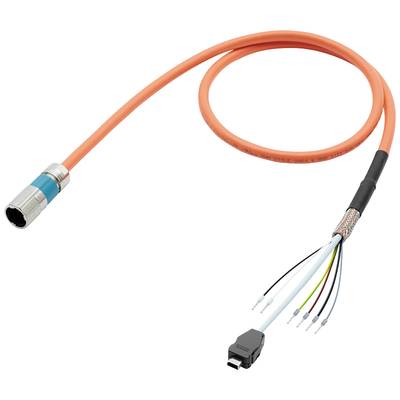 Siemens 6FX80028QN081FA0 Kabel połączeniowy czujnika/aktuatora M17 SPEEDCON złącze męskie proste 50.00 m 1 szt.