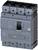 Wyłącznik mocy Siemens 3VA1, numer modelu CX0713024, przeznaczony do systemów niskonapięciowych, obudowa w kolorze szarym z dźwignią przełączającą.