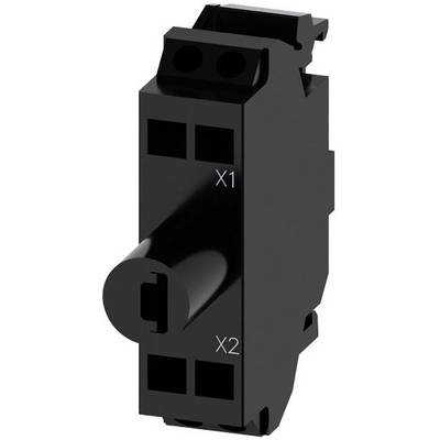 Czarna elektryczna złączka z oznaczeniami 'X1' i 'X2'.