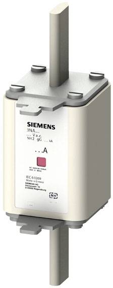 Предохранитель Siemens 3NA7224 Номинал предохранителя = 2 80 А 500 В переменного тока, 440 В постоянного тока 3 шт.