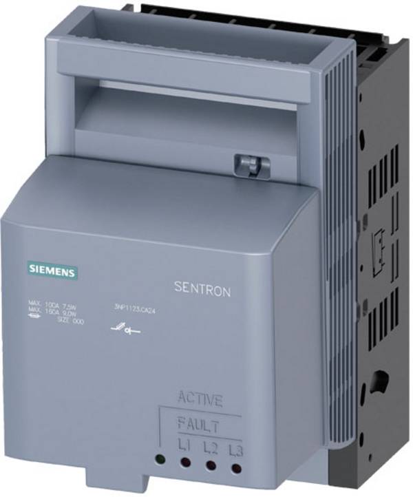 Siemens 3NP11231CA24 Rozłącznik bezpiecznikowy Rozmiar bezpiecznika = 000 160 A 690 V/AC 1 szt.