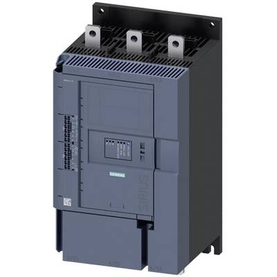 Niebieski elektryczny przełącznik z logo Siemensa, po lewej stronie wyposażony w kilka złączy. Często stosowany w sterowaniach elektronicznych.