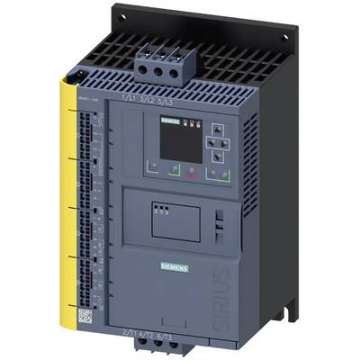 Przemysłowy falownik firmy Siemens, model Sinamics G120, do sterowania silnikami elektrycznymi, z wyświetlaczem cyfrowym i elementami sterującymi.