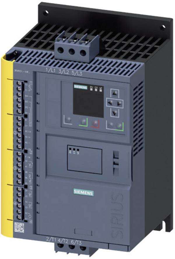 Siemens 3RW5517-1HF14 3RW55171HF14 Soft-start Moc silnika przy 400 V 18.5 kW Moc silnika przy 230 V 11 kW 200 V, 480 V Natężenie znamionowe 38 A