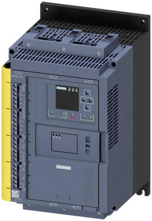 Siemens 3RW5524-1HF14 3RW55241HF14 Soft-start Moc silnika przy 400 V 22 kW Moc silnika przy 230 V 11 kW 200 V, 480 V Natężenie znamionowe 47 A