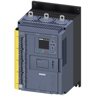 Elektryczny wyłącznik mocy firmy Siemens z cyfrowymi możliwościami wyświetlania i przełączania.