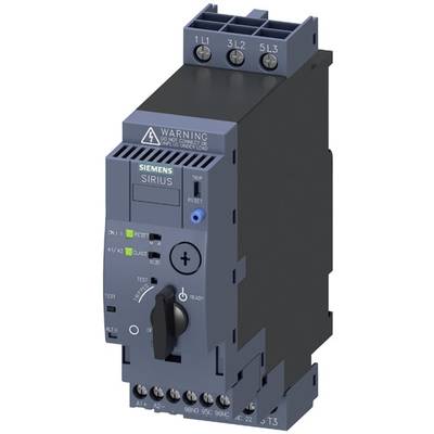 Kompaktowe urządzenie elektroniczne z napisem 'Siemens Sirius', stosowane do celów monitorowania i sterowania w systemach elektrotechnicznych.