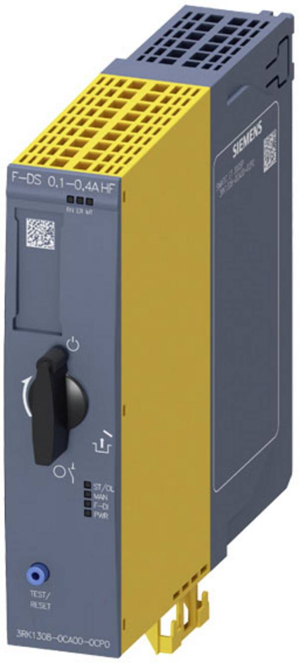 Siemens 3RK1308-0CA00-0CP0 3RK13080CA000CP0 Starter bezpośredni Moc silnika przy 400 V 0.12 kW Moc silnika przy 230 V 0.16 kW 500 V Natężenie znamionowe 0.4 A