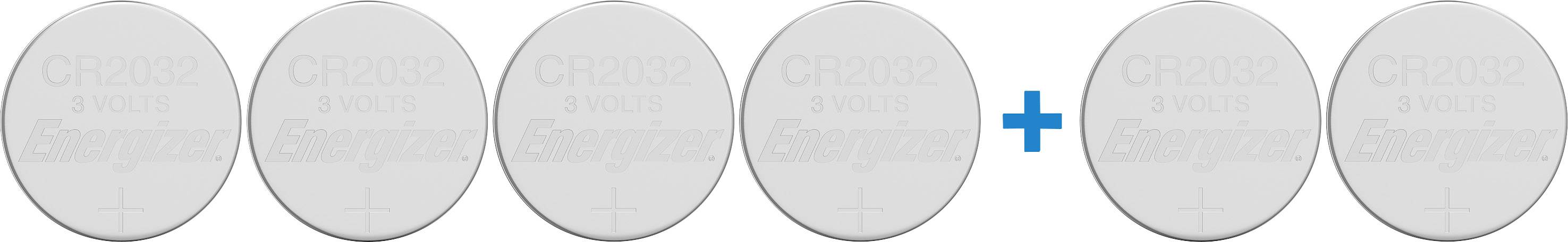 Батарейка-ґудзик CR 2032 Energizer CR2032 4+2 3 V 6 шт. 240 мАг літієва