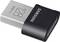 Pendrive USB 3.1 o pojemności 128 GB, w kolorze czarnym i srebrnym, o smukłej, kompaktowej budowie, firmy Samsung.