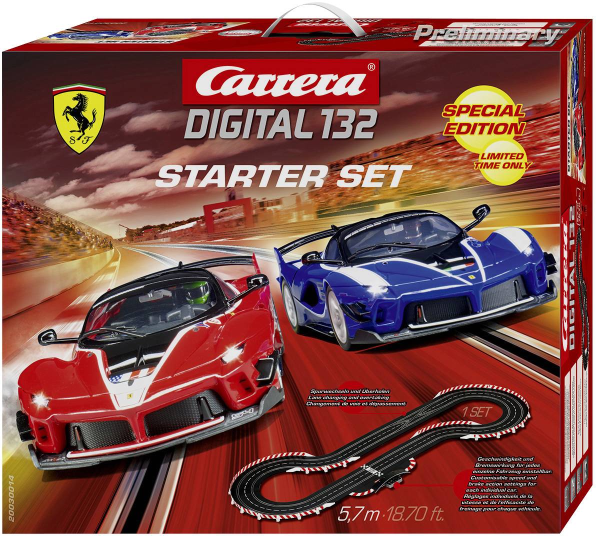 Zestaw torów wyścigowych Carrera DIGITAL 132 Digital 132 Starter Set 20030014 Zamów w Conrad.pl