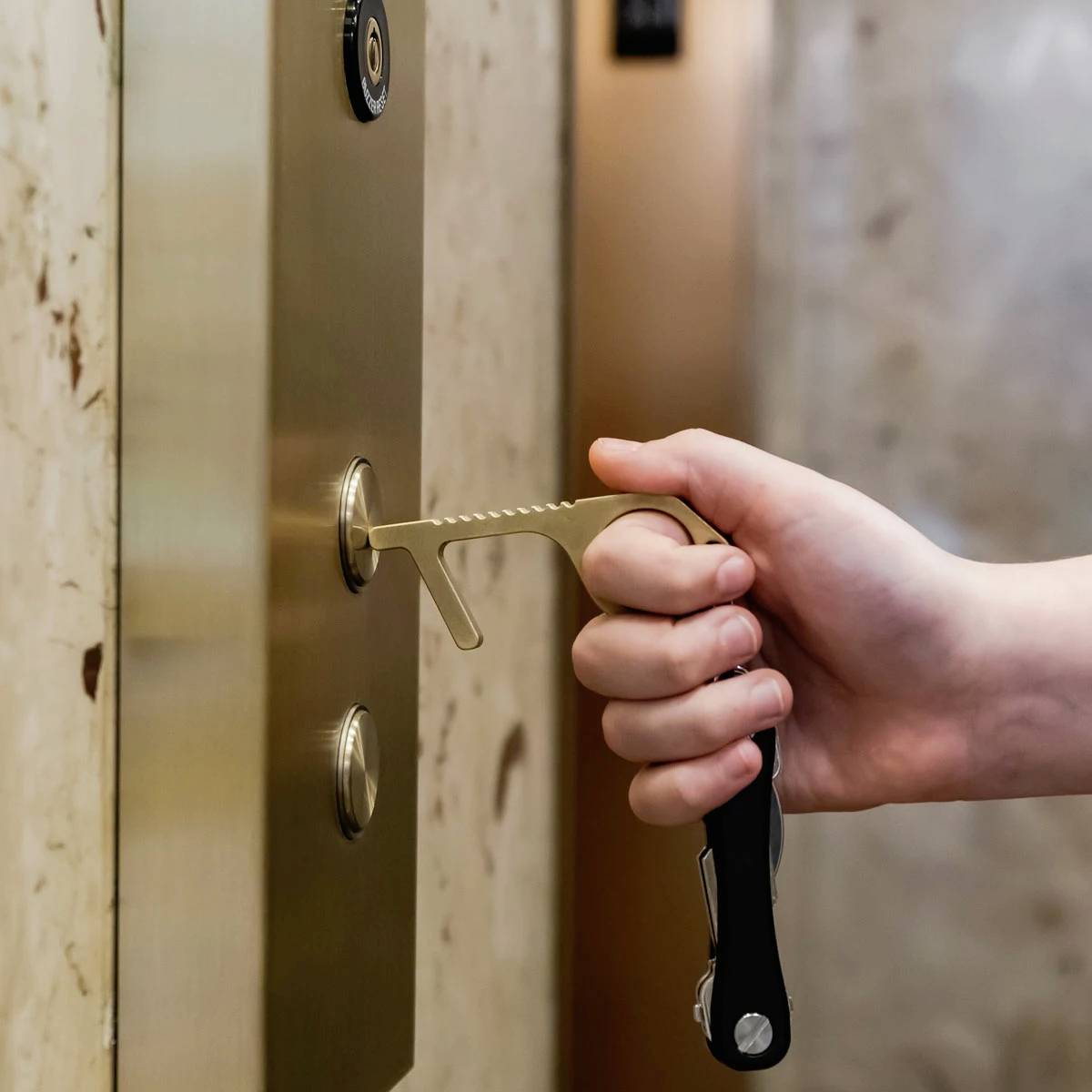 Брелок KEY SMART KS904-BRS CleanKey латунь 1 шт.