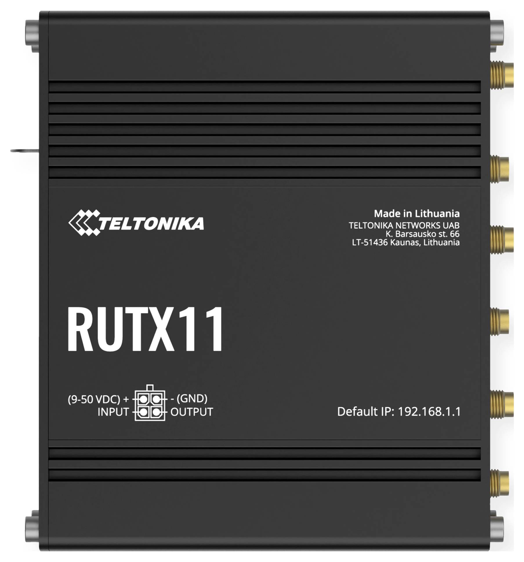 Teltonika RUTX11 Router WiFi Wbudowany modem: LTE 300 MBit/s-2