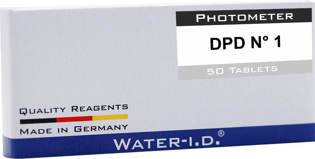 Tablets Water ID 50 Tabletten DPD N°1 für PoolLAB