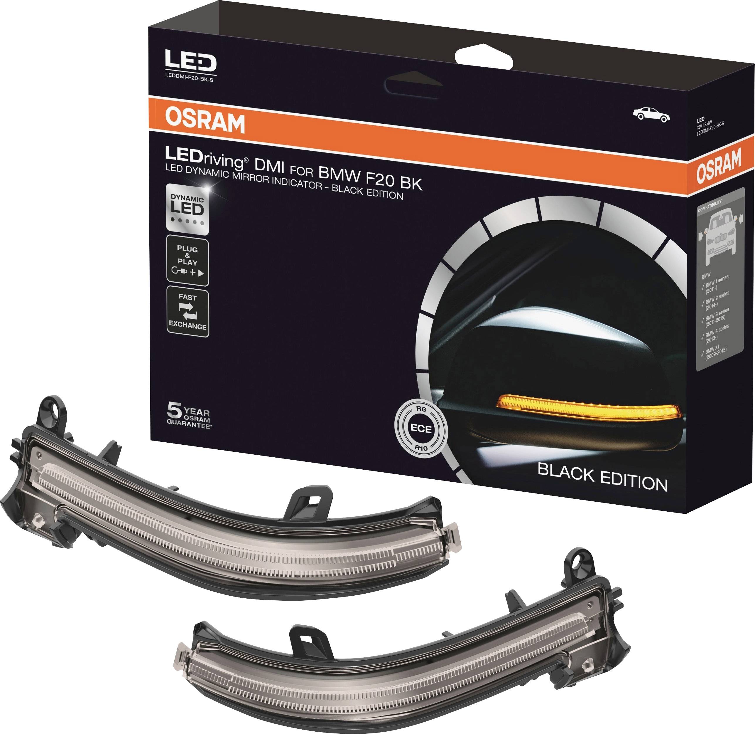 Osram Automotive LEDDMI F20 BK S LEDriving® Black Edition Lampa kieurnkowskazu BMW BMW X1, BMW 4er, BMW 3er, BMW 2er, BM