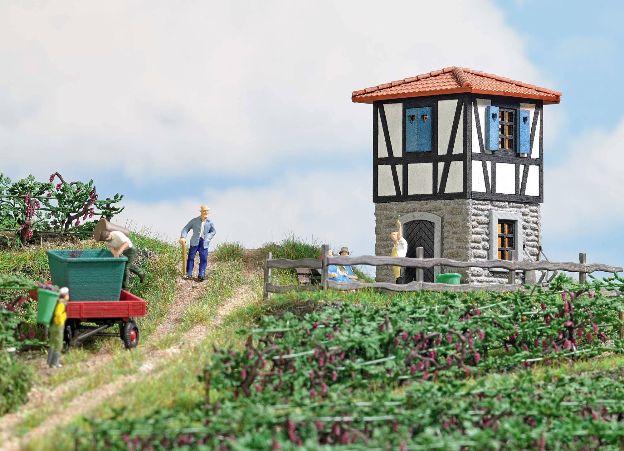 Комплект для складання винних будинків Busch 1387 H0 1 шт.