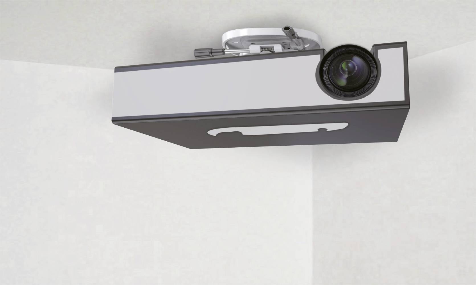 Кріплення для проектора My Wall H 16 WL, стельове кріплення, поворотне, портативне, білого кольору