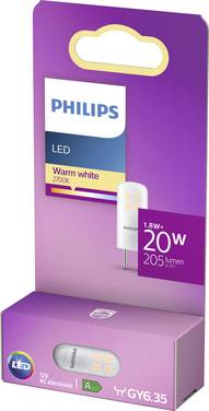 Żarówka LED Philips LED 76791400 GY6.35 1.8 W = 20 W 205 lm ciepła biel 1 szt.