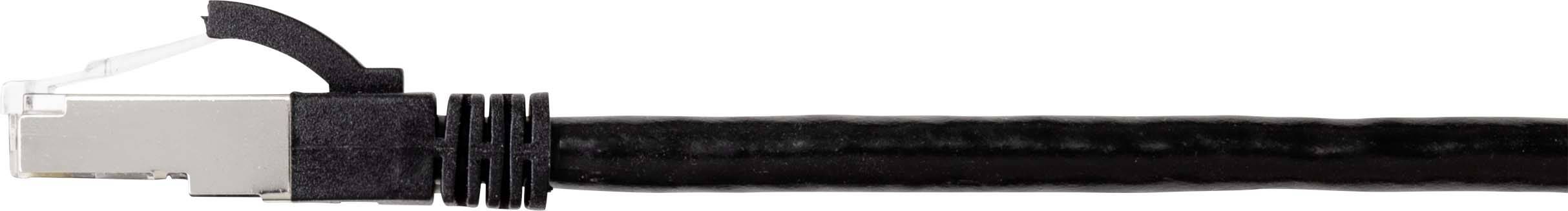 Мережевий кабель RJ45 RJ45 Renkforce RF-4538204 CAT 6a S/FTP 30.00 м чорний