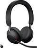 Jabra Evolve2 65 MS Słuchawki nauszne Bluetooth stereo czarny regulacja głośności, Wskaźnik naładowania akumulatora, wyciszenie mikrofonu Telefon