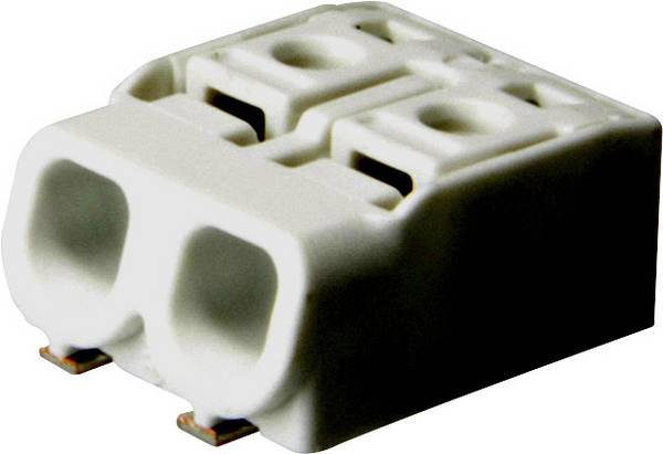 Adels-Contact 351402 Terminal zaciskowy SMD 2.5 mm² Ilość styków 2 biały 376 szt.