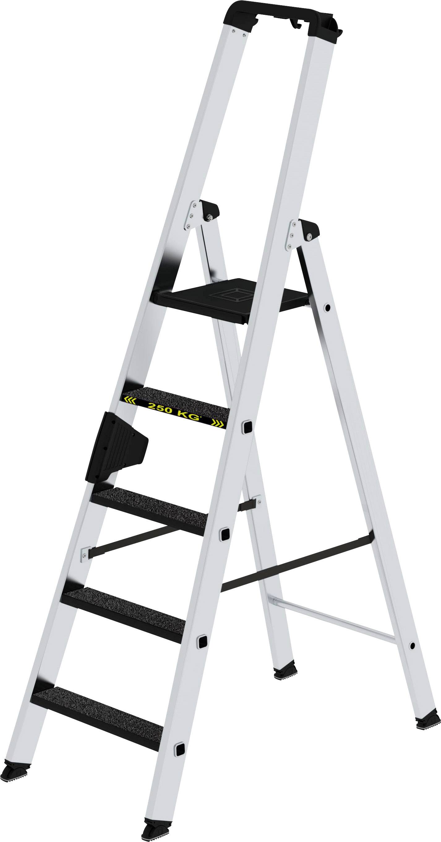 Алюмінієві складні драбини зі сходинкою MUNK Günzburger Steigtechnik 42705 Максимальна робоча висота: 3,25 м 8,5 кг