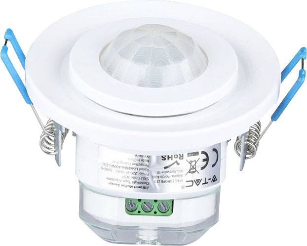 Датчик руху V-TAC 5091 360° IP20 білий
