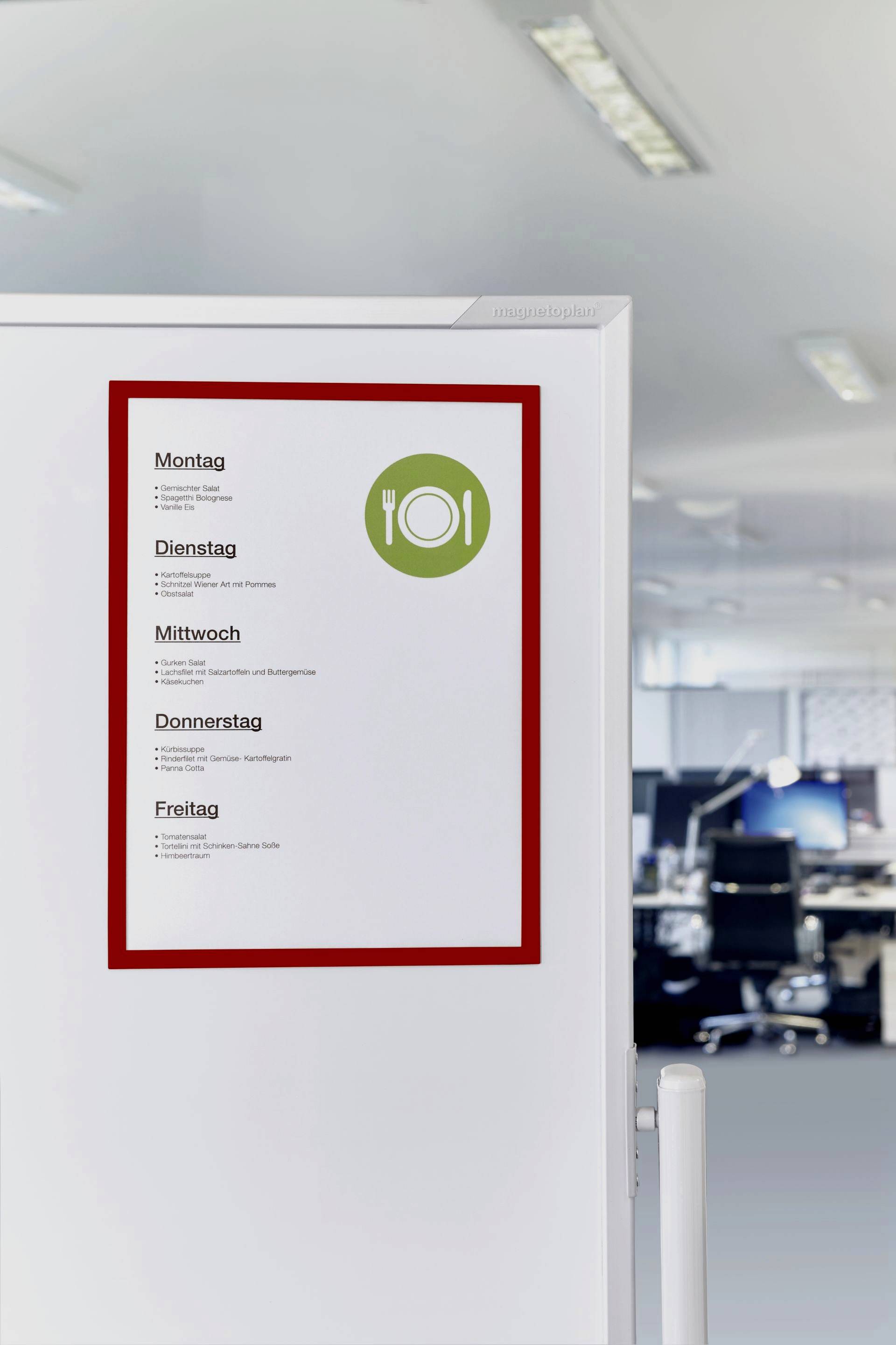 Магнітна рамка Magnetoplan 1130406 червона