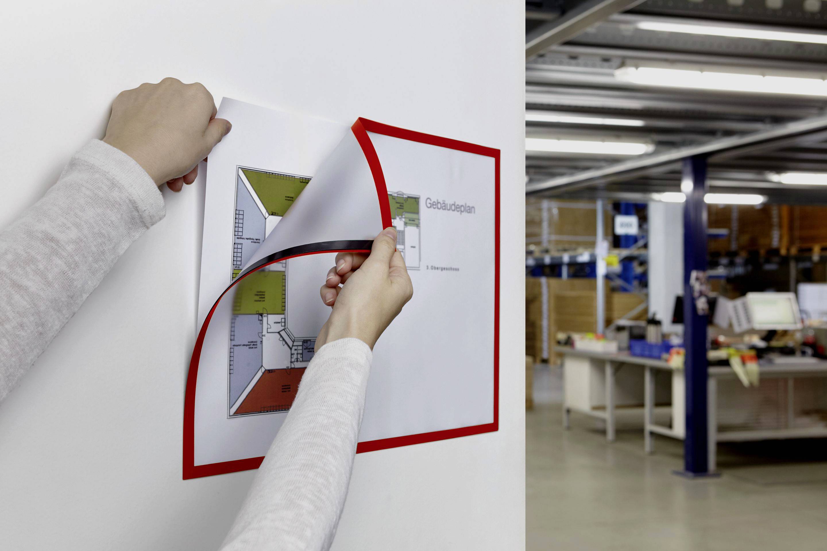 Магнітна рамка Magnetoplan 1130406 червона