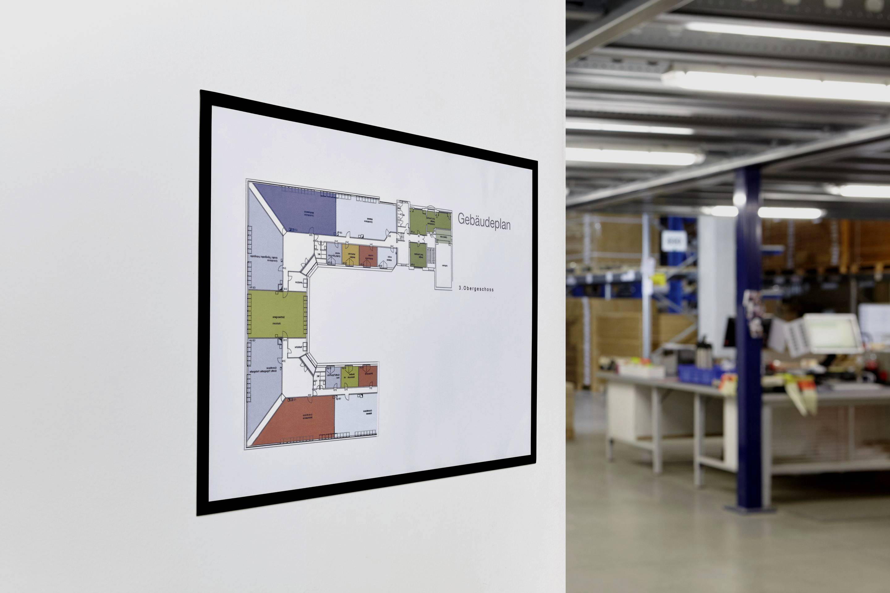 Магнітна рамка Magnetoplan 1130412 чорного кольору