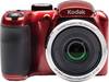 Kodak AZ252-RED Aparat cyfrowy 16 MPx Zoom optyczny: 25 x czerwony Obudowa (korpus) Stabilizacja obrazu, z wbudowaną lampą błyskową