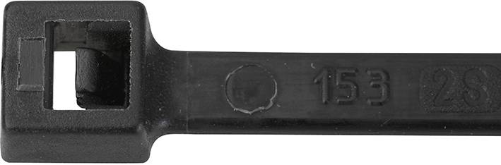 SWG 50215155 Кабельна стяжка 290 мм 4,8 мм чорна, УФ-стабілізована 100 шт.