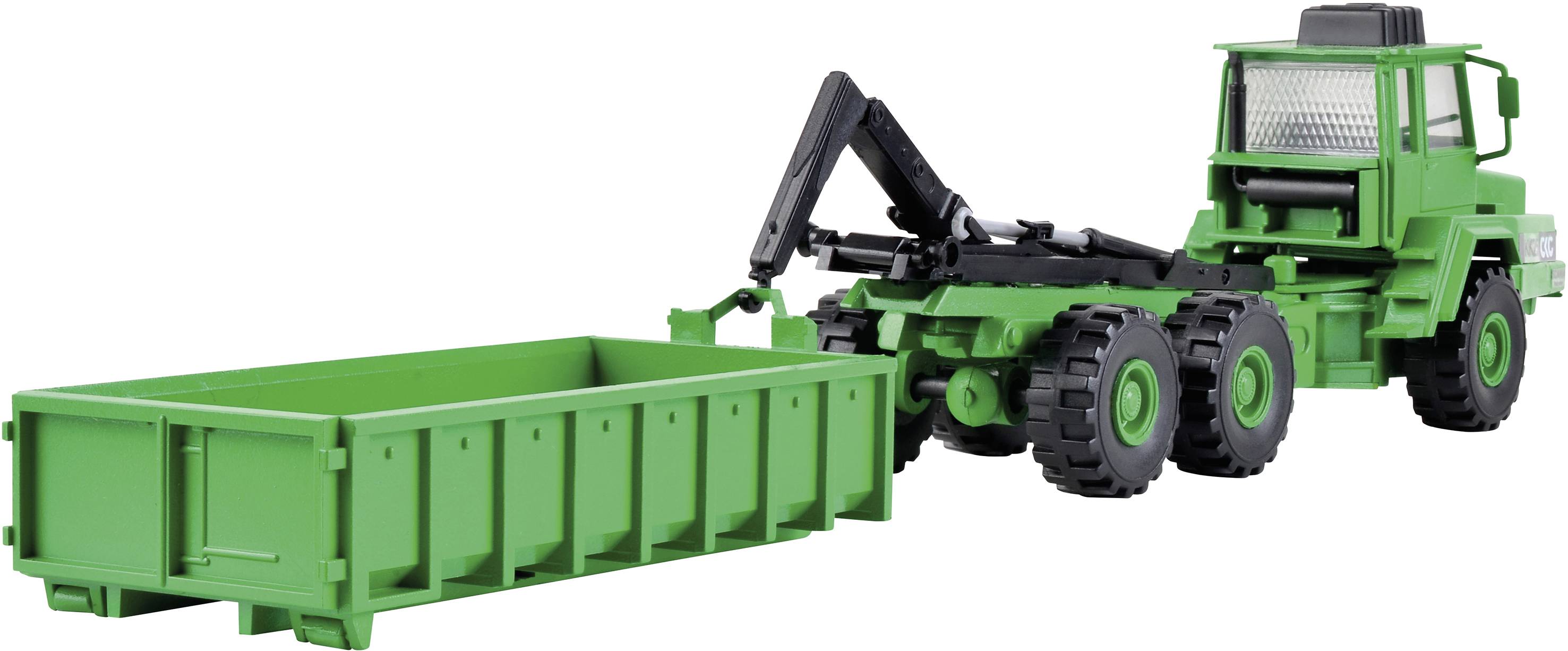 Модель будівельної машини Kibri 14020 H0 з шарнірним кермом Kaeble Gmeinder та конструкцією з гаком, що згортається