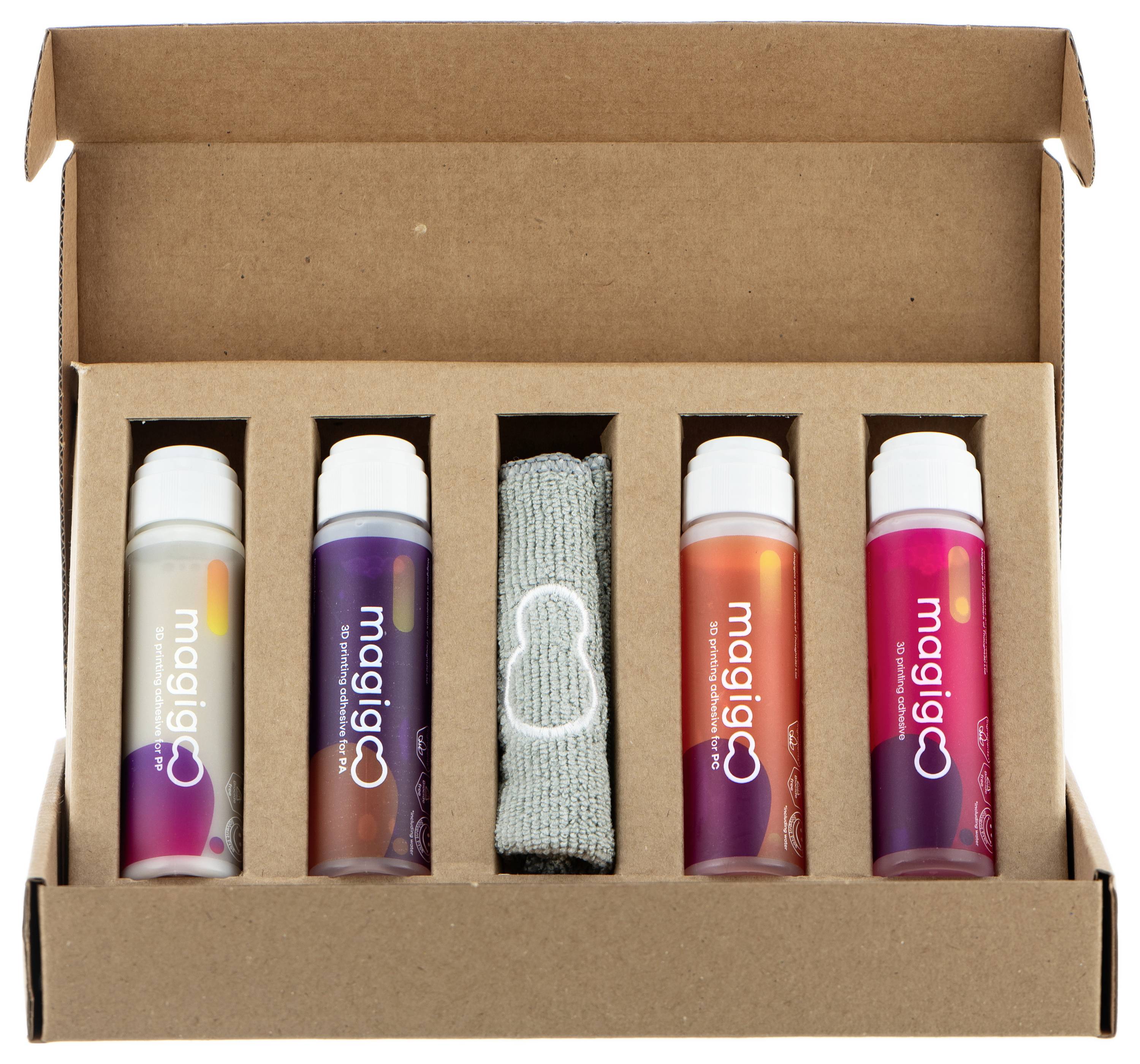 Magigoo Клей-стік Magigoo PRO 4 шт. Для ABS, PA, PC, PP 50 мл Sonstiges 3D Drucker Zubehör M3KIT-PK1