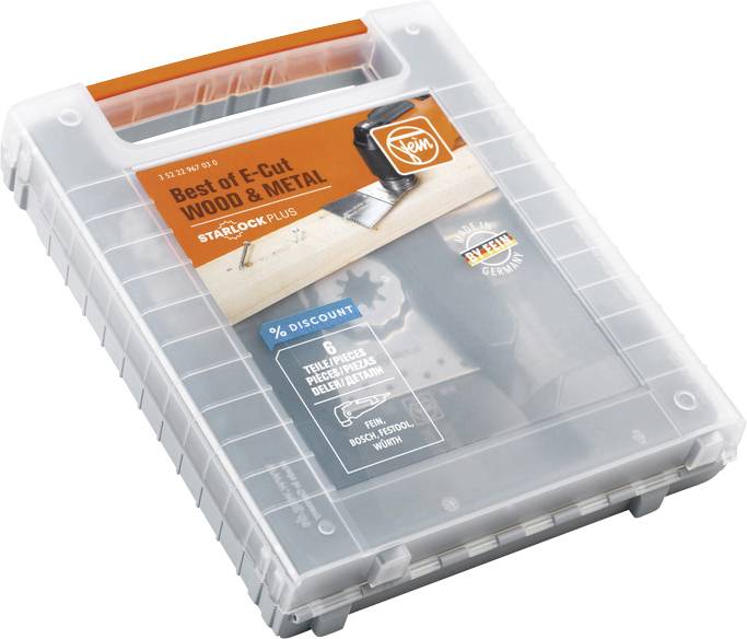 Набір лез для мультиінструменту Fein Best of E-Cut SLP WOOD & METAL 35222967030 1 шт.
