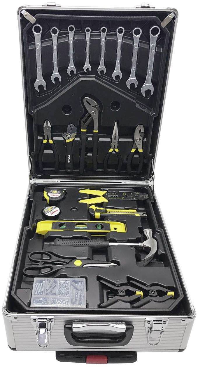 Walizka narzędziowa na kółkach z wyposażeniem WMC Tools 2274813-6