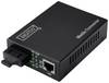 Digitus DN-82121-1_040 1x SC, LAN, LAN 10/100 MBit/s, LAN 10/100/1000 MBit/s, SC Duplex Konwerter mediów 10 / 100 / 1000 MBit/s
