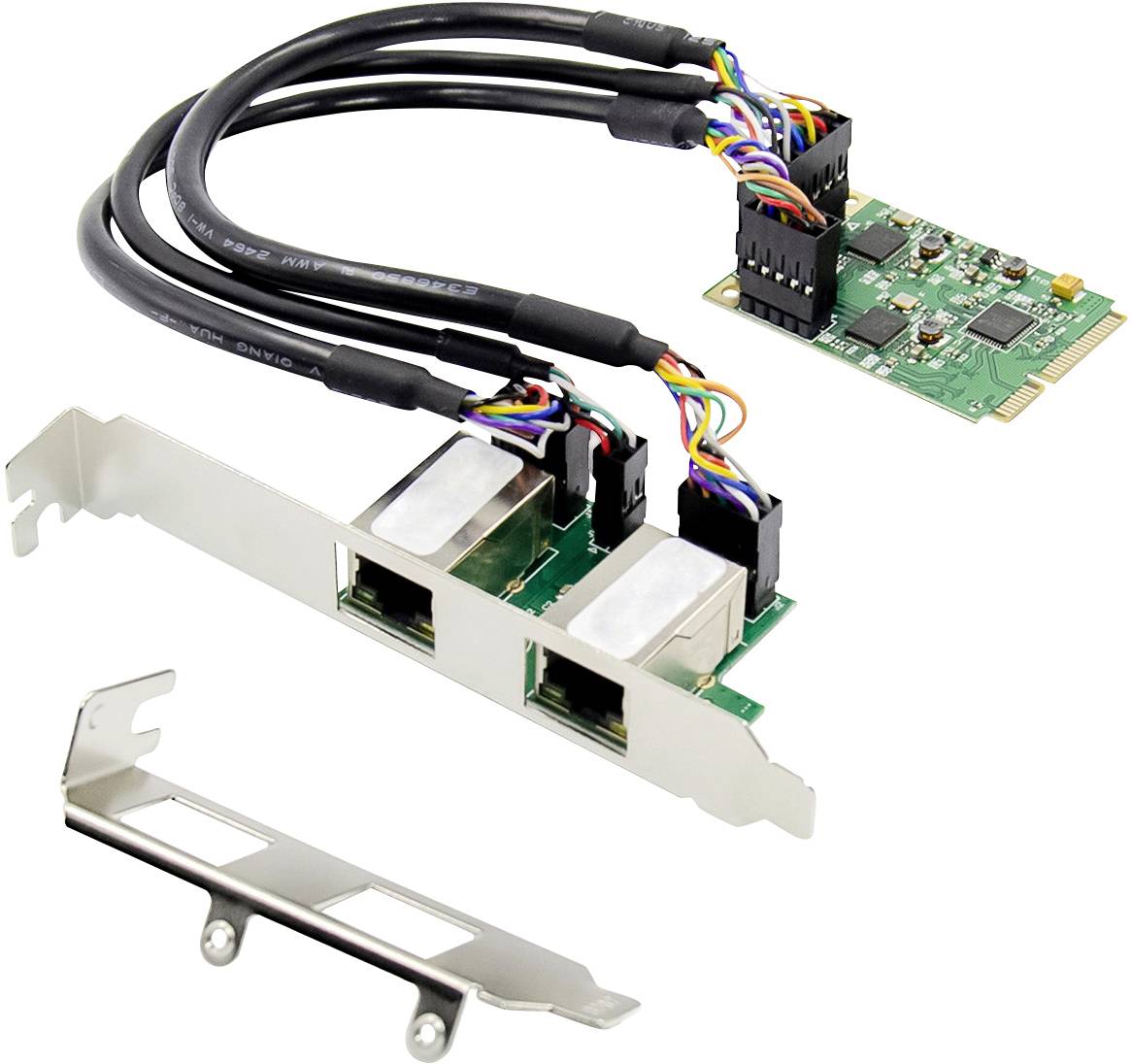 Karta sieciowa Digitus DN-10134 10 / 100 / 1000 MBit/s Mini PCI-Express-4