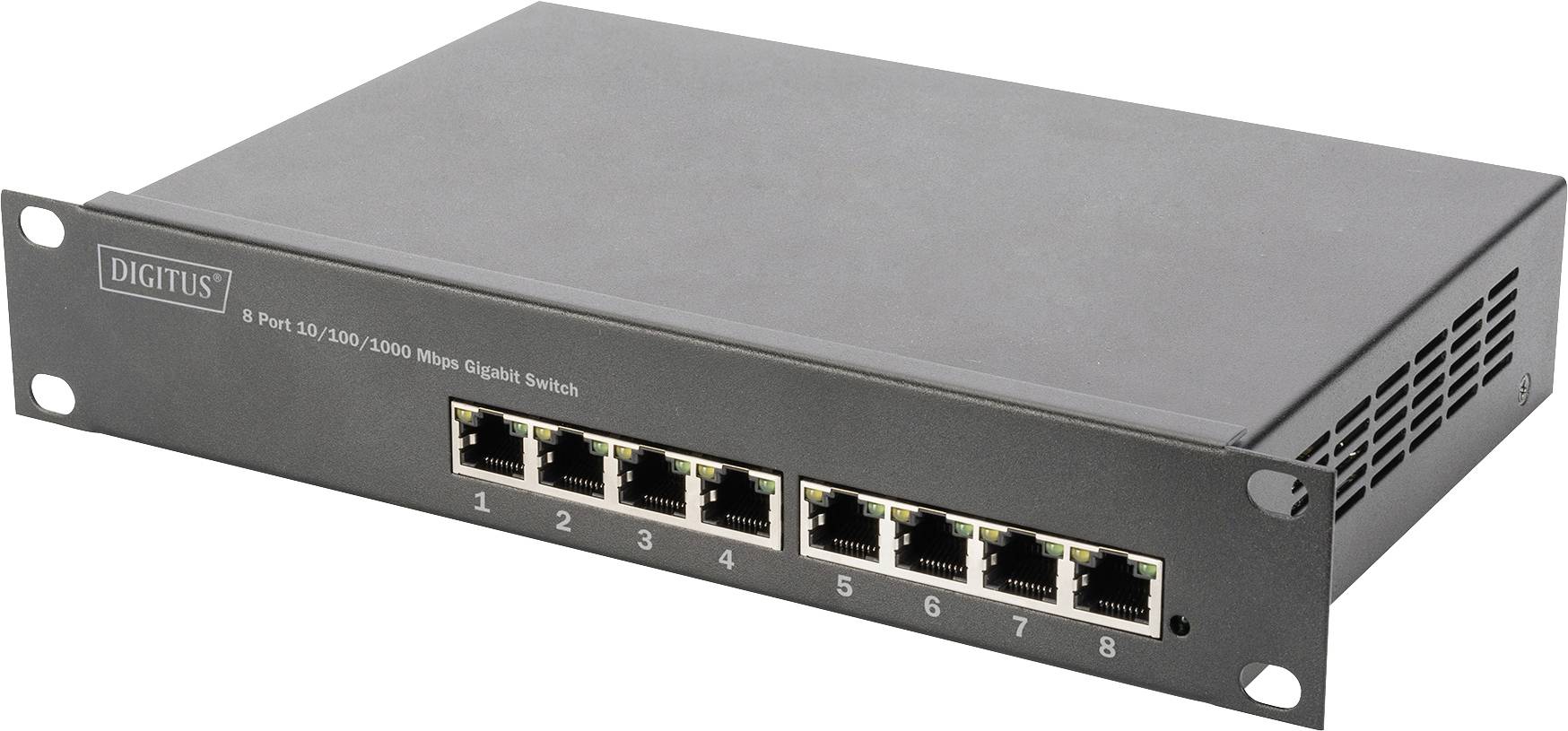Digitus DN-95331 DN-95331 Switch sieciowy RJ45 1000 MBit/s