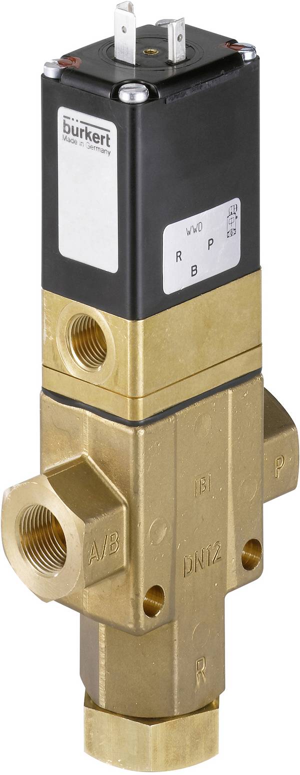 Serwozawór sterowany Bürkert 6430 351164, 1 do 16 bar
