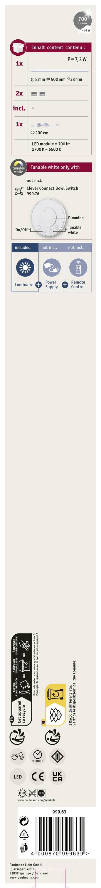 Opakowanie produktu żarówki LED firmy Philips. Dane: 5,9 W, odpowiednik 40 W, światło ciepłe białe, 470 lumenów, oprawka E27. Zawiera symbol klasy efektywności energetycznej D.