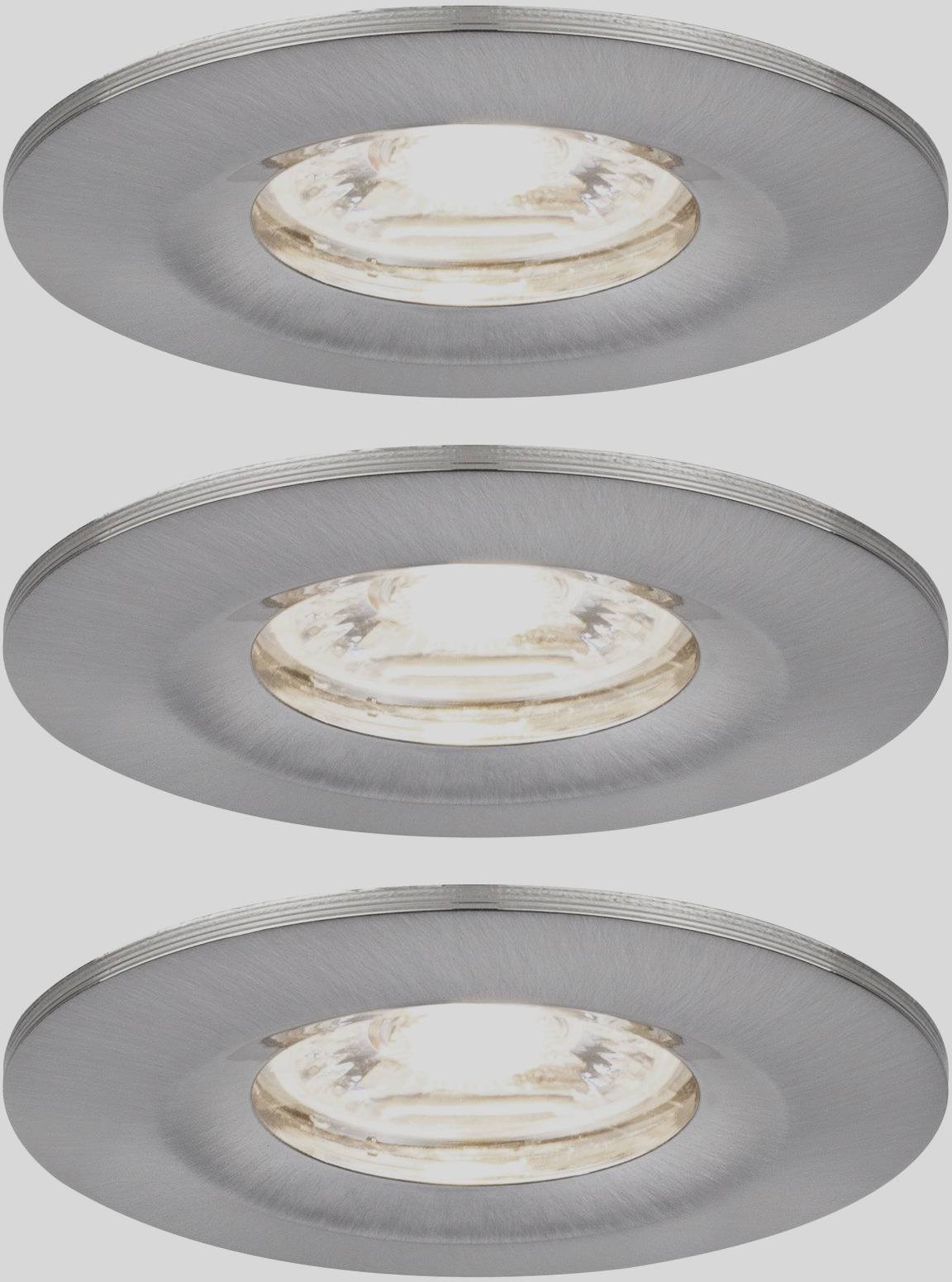 Комплект світлодіодних ламп для внутрішнього освітлення Paulmann EBL Nova mini Coin 94301, 3 шт., 4 Вт