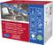 Świąteczna girlanda LED firmy Konstsmide, zasilana bateryjnie, z przezroczystym przewodem, 40 diod LED, do zastosowań na zewnątrz, z timerem 6-godzinnym.