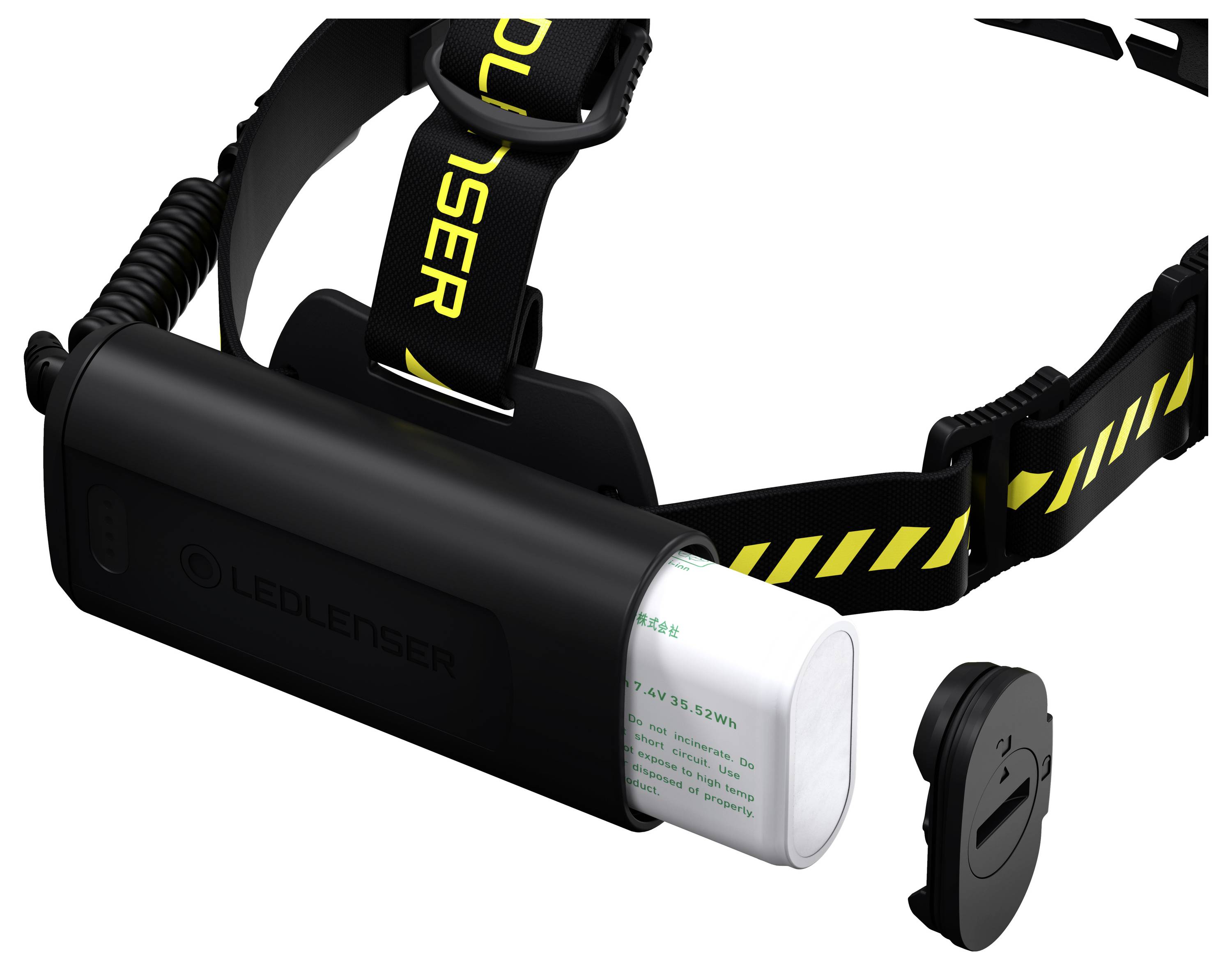 Налобний ліхтар Ledlenser H15R Work LED з акумулятором, 1000 лм, 70 год, 502196