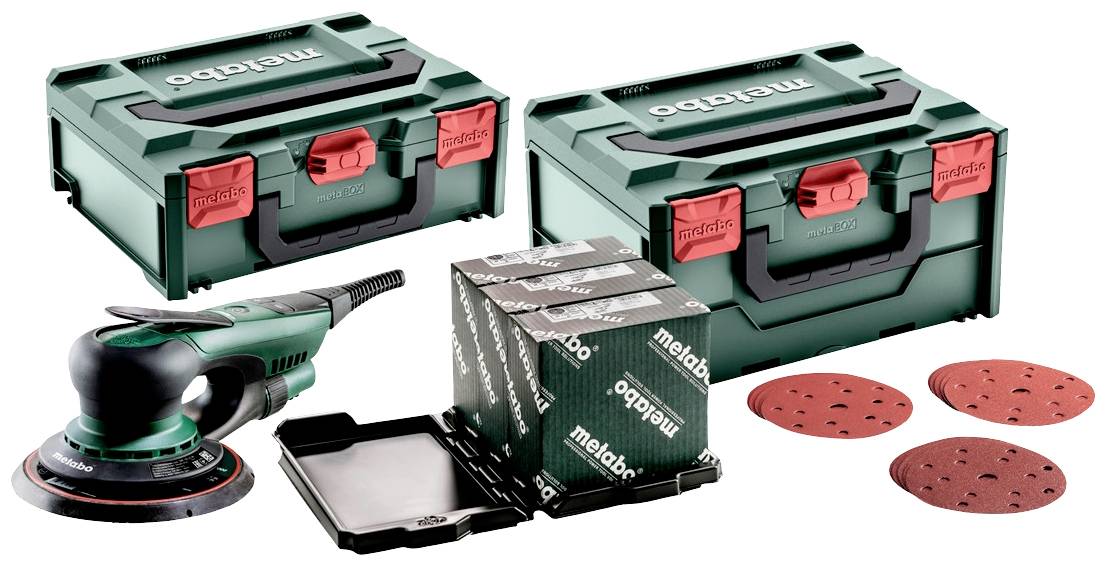 Szlifierka mimośrodowa Metabo SXE 150-5.0 BL Set 691039000 350 W